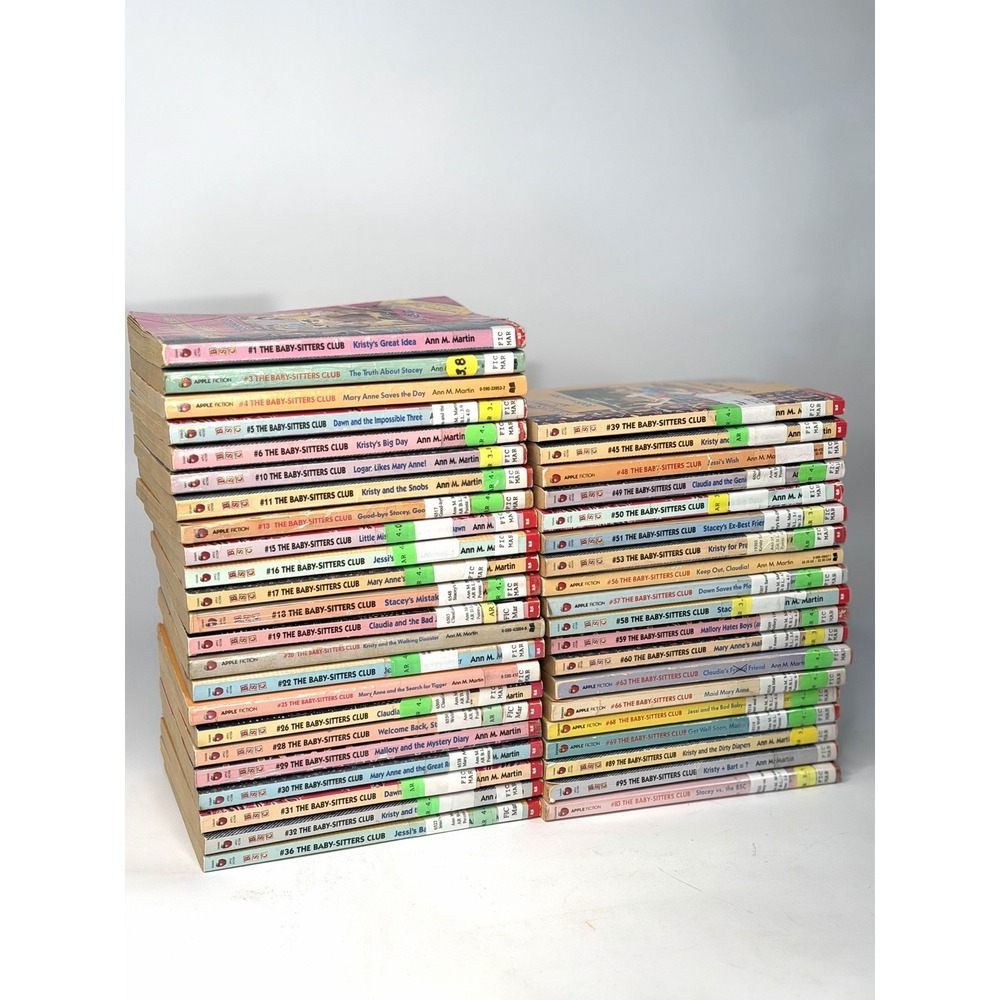 The Baby-Sitters Club Lot of 42 Books Ann M. Martin Apple Paperback